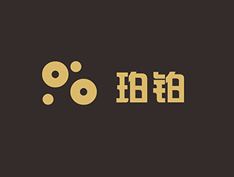 AR科技核心~雪狐設計的po/bo珀鉑服飾皮具字體logologo設計