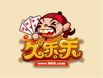 久樂樂休閑游戲logo設(shè)計