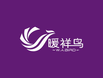 暖祥鳥（Warm auspicious bird，通過這些字母給縮寫一下，）品牌商標(biāo)設(shè)計(jì)公司完成公司logo設(shè)計(jì)