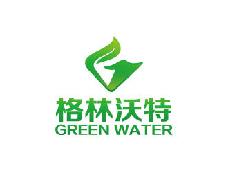周金進的格林沃特  green waterlogo設(shè)計