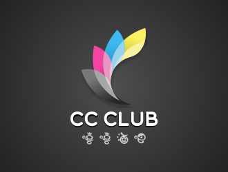 劉小紅的嘻嘻酒吧，，，英文用CC CLUBlogo設(shè)計