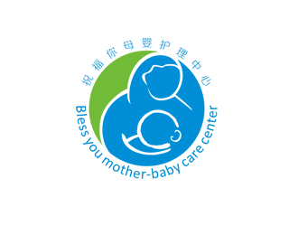 廖燕峰的北京祝福你母嬰護理中心logo設(shè)計