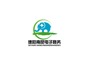 秦曉東的德陽南昆電子商務(wù)信息咨詢有限公司logo設(shè)計