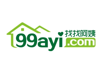 曾翼的找找阿姨家政服務(wù)logo設(shè)計(jì)logo設(shè)計(jì)