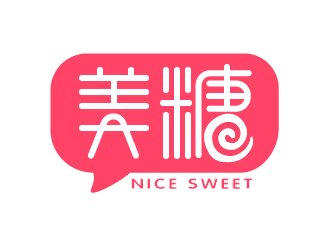 張陽的美糖APP字體文字logo設(shè)計(jì)logo設(shè)計(jì)