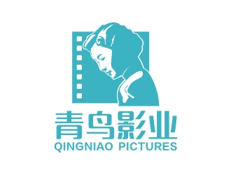 青鳥影業(yè)logo設(shè)計(jì)