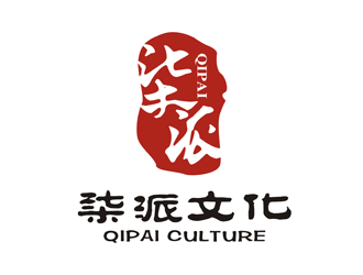 譚家強(qiáng)的上海柒派文化傳播有限公司( SHANGHAI QIPAI CULTURE COMMUNICATIONlogo設(shè)計(jì)