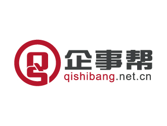 彭波的企事幫（qi shi bang）qishibang.net.cnlogo設(shè)計(jì)