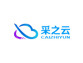 李賀的采之云傳媒祥云標(biāo)志logo設(shè)計