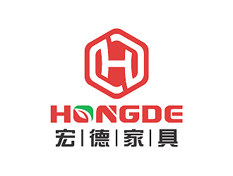彭波的宏德家具家居圖標(biāo)logo設(shè)計