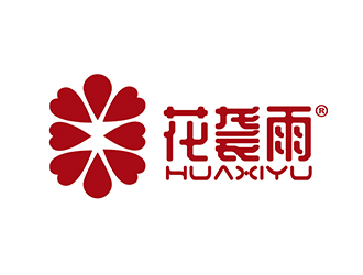 潘樂的花襲雨女鞋商標設計logo設計