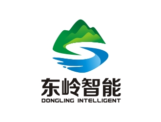 曾翼的東嶺智能山水logologo設(shè)計