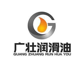 潘樂的潤(rùn)滑油綠色負(fù)空間logo圖標(biāo)logo設(shè)計(jì)