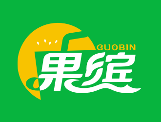 李杰的果繽鮮榨果汁商標設(shè)計logo設(shè)計