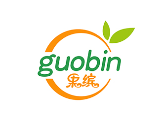 潘樂的果繽鮮榨果汁商標設(shè)計logo設(shè)計