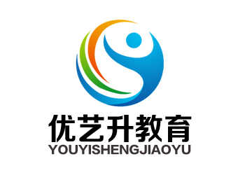 余亮亮的優(yōu)藝升教育logo設(shè)計
