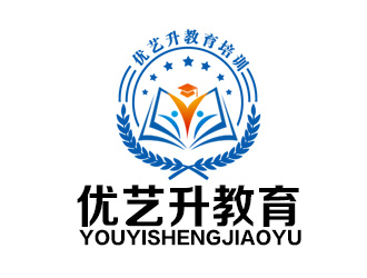 余亮亮的優(yōu)藝升教育logo設(shè)計
