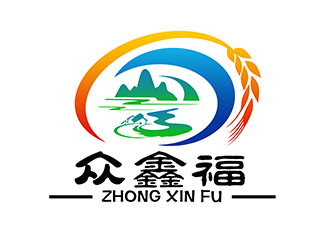 潘樂的眾鑫福食品類標志設(shè)計logo設(shè)計