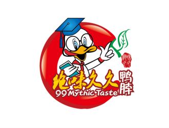 99 Mythic Taste(學(xué)生時(shí)期(成長期)的鴨子)logo設(shè)計(jì)
