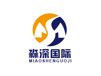 朱紅娟的淼深國際跨境出口logo設(shè)計(jì)