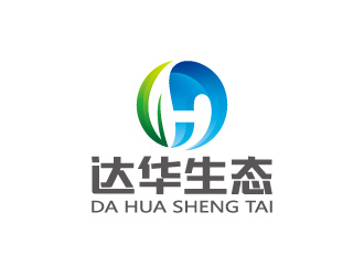 周金進的達華生態(tài)logo設計