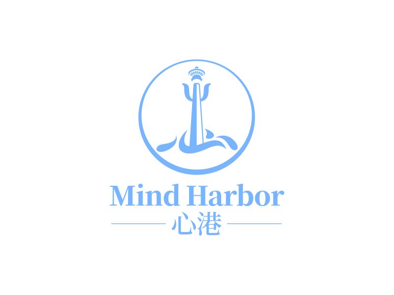 心港 Mind Harborlogo設計