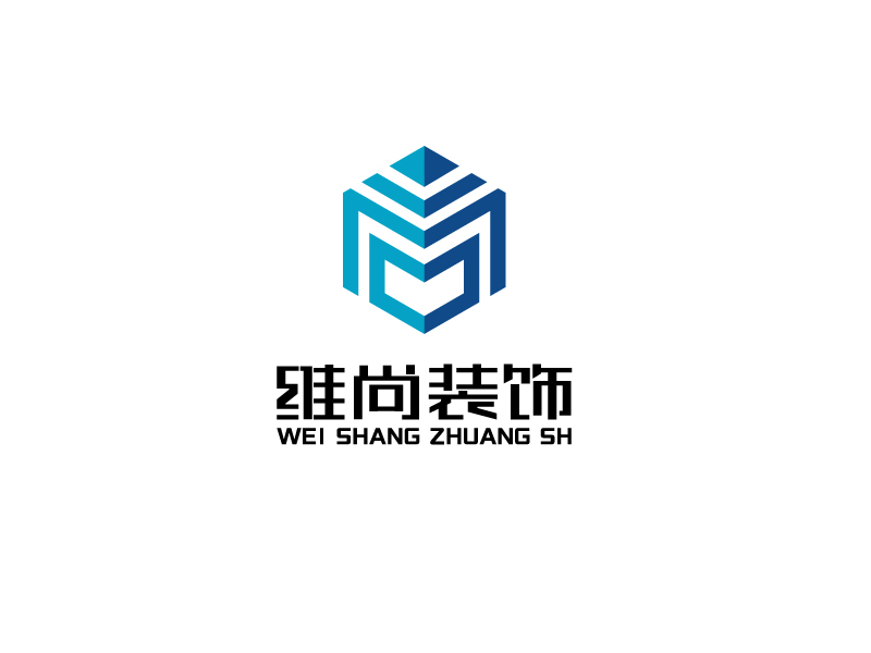 唐國強(qiáng)的青海維尚裝飾工程有限公司logo設(shè)計