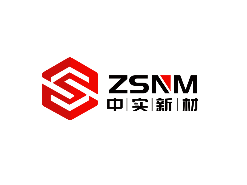 李杰的ZSNM/中實新材/中實新材(北京)科技有限公司logo設(shè)計