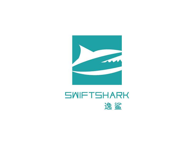 李寧的逸鯊swiftsharklogo設(shè)計