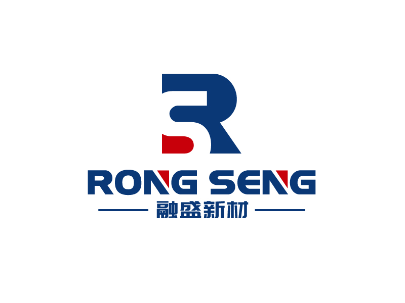 張俊的融盛新材 RONG SENGlogo設計
