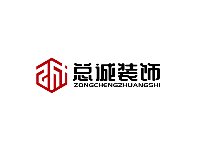 張俊的上?？傉\裝飾材料有限公司logologo設(shè)計(jì)