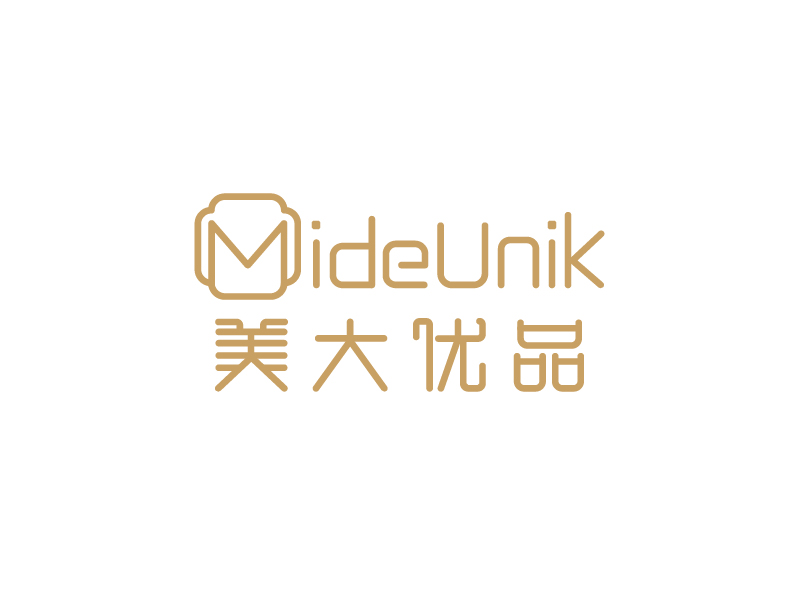張俊的MideUnik   美大優(yōu)品logo設(shè)計