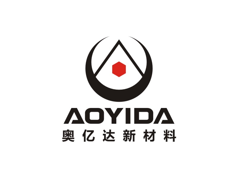 李泉輝的奧億達新材料logo設(shè)計