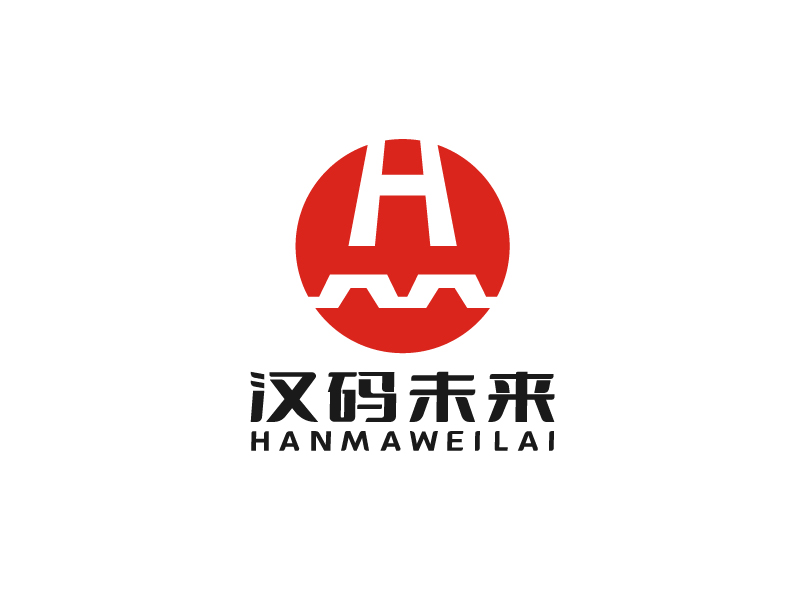 李寧的公司名:漢碼教育科技(無錫)有限公司 品牌名:漢碼未來logo設計