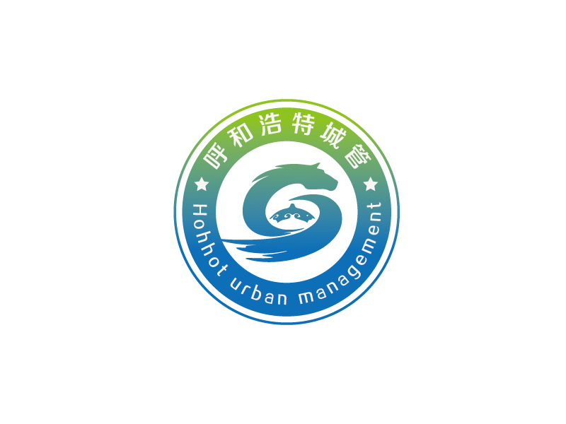 秦光華的呼和浩特城管logo設(shè)計