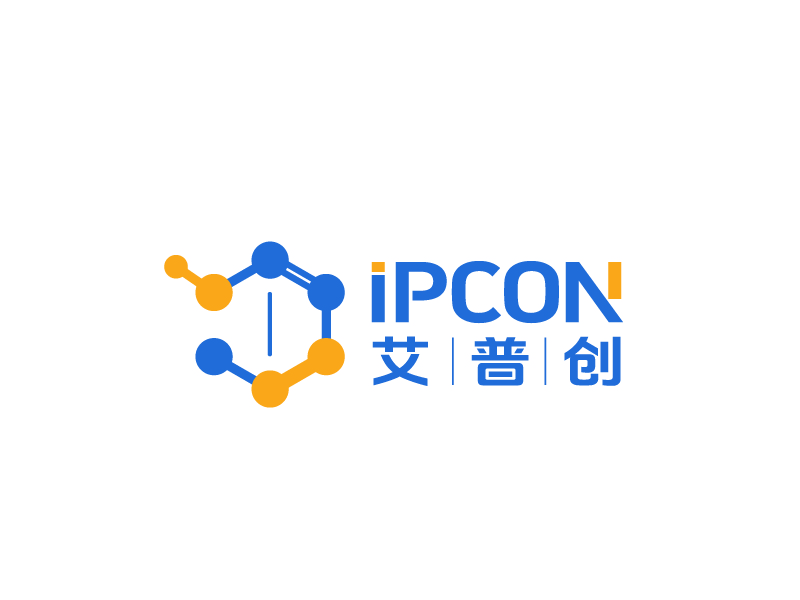 張俊的IPCON 艾普創(chuàng)logo設(shè)計(jì)