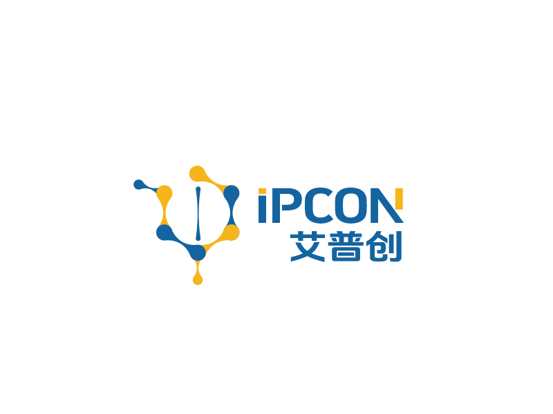 張俊的IPCON 艾普創(chuàng)logo設(shè)計(jì)