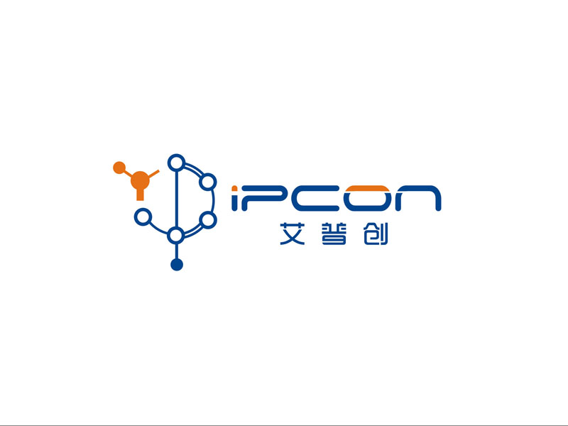 IPCON 艾普創(chuàng)logo設(shè)計