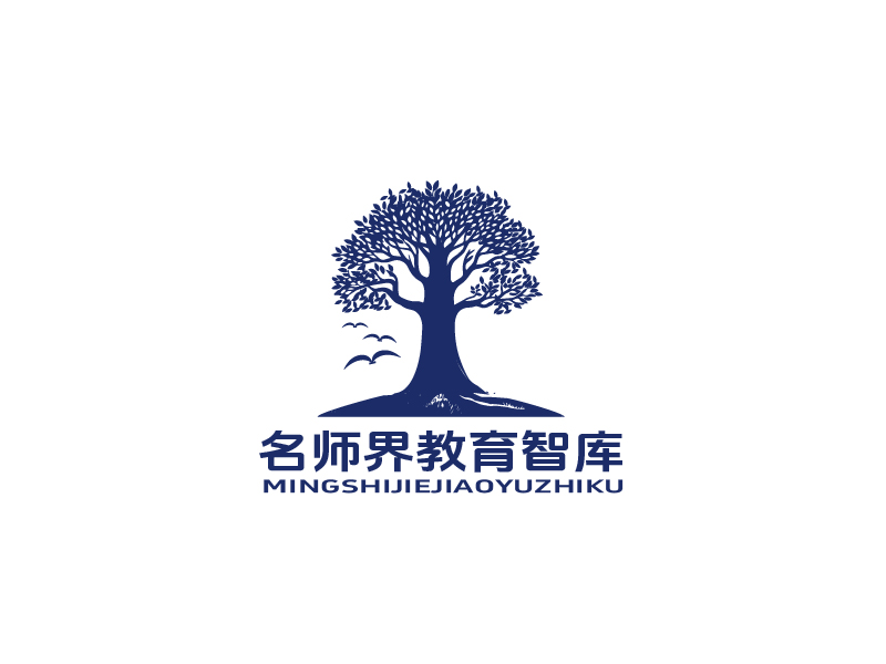張俊的名師界教育智庫logo設(shè)計