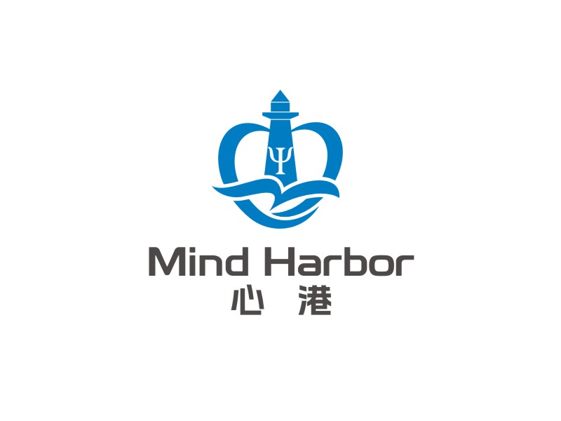 譚家強(qiáng)的心港 Mind Harborlogo設(shè)計(jì)
