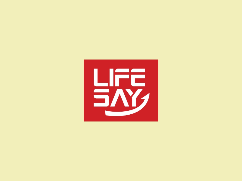 林思源的life say / LIFE SAYlogo設(shè)計(jì)