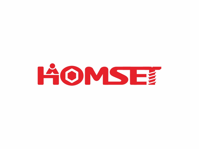 陳國偉的HOMSET/宜賓和恒科技有限公司logo設(shè)計