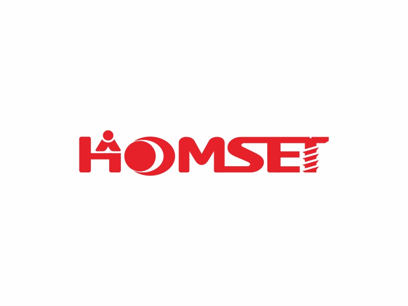 陳國偉的HOMSET/宜賓和恒科技有限公司logo設(shè)計