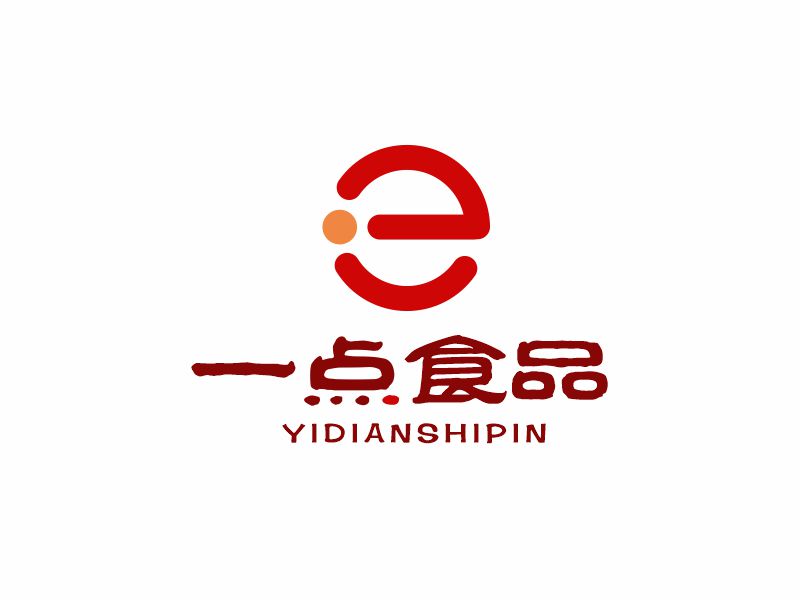 向紅的廣州一點食品有限公司logo設計