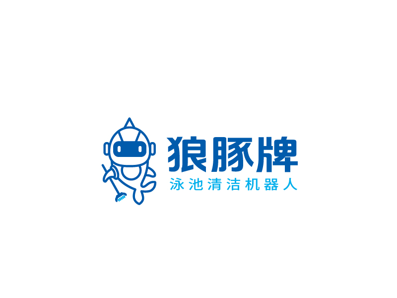 張俊的狼豚l(xiāng)ogo設計